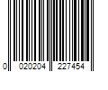 Barcode Image for UPC code 0020204227454