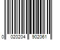 Barcode Image for UPC code 0020204902061