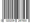 Barcode Image for UPC code 0020209267530