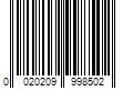 Barcode Image for UPC code 0020209998502