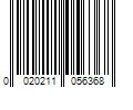 Barcode Image for UPC code 0020211056368