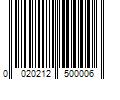 Barcode Image for UPC code 00202125000006