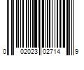 Barcode Image for UPC code 002023027149