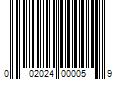 Barcode Image for UPC code 002024000059