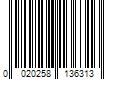 Barcode Image for UPC code 0020258136313