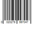 Barcode Image for UPC code 0020279997047