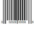 Barcode Image for UPC code 002028000086