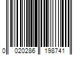 Barcode Image for UPC code 0020286198741