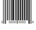 Barcode Image for UPC code 002030000029