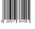 Barcode Image for UPC code 0020317381425