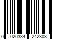 Barcode Image for UPC code 0020334242303