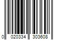 Barcode Image for UPC code 0020334303608