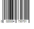 Barcode Image for UPC code 0020334730701