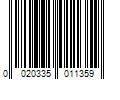 Barcode Image for UPC code 0020335011359