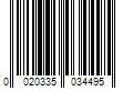 Barcode Image for UPC code 0020335034495