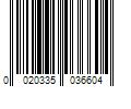 Barcode Image for UPC code 0020335036604