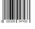 Barcode Image for UPC code 0020335047433