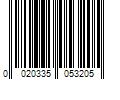 Barcode Image for UPC code 0020335053205