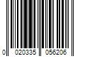 Barcode Image for UPC code 0020335056206