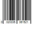 Barcode Image for UPC code 0020335061521