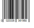 Barcode Image for UPC code 0020335061958