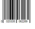 Barcode Image for UPC code 0020335062269