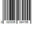 Barcode Image for UPC code 0020335084155