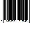 Barcode Image for UPC code 0020352517940