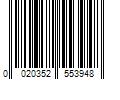 Barcode Image for UPC code 0020352553948