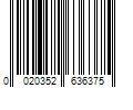 Barcode Image for UPC code 0020352636375