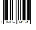 Barcode Image for UPC code 0020352641041