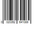 Barcode Image for UPC code 0020352641089