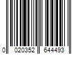 Barcode Image for UPC code 0020352644493