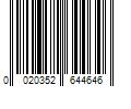 Barcode Image for UPC code 0020352644646