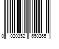 Barcode Image for UPC code 0020352650265