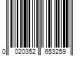 Barcode Image for UPC code 0020352653259