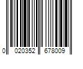 Barcode Image for UPC code 0020352678009