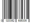 Barcode Image for UPC code 0020352685335