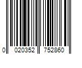 Barcode Image for UPC code 0020352752860