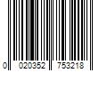 Barcode Image for UPC code 0020352753218