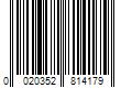 Barcode Image for UPC code 0020352814179