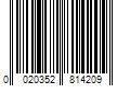 Barcode Image for UPC code 0020352814209