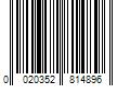 Barcode Image for UPC code 0020352814896