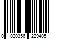 Barcode Image for UPC code 0020356229405