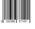 Barcode Image for UPC code 0020356371401