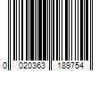 Barcode Image for UPC code 0020363189754