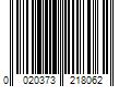 Barcode Image for UPC code 0020373218062