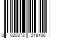 Barcode Image for UPC code 0020373218406