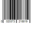 Barcode Image for UPC code 0020373218819