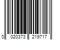 Barcode Image for UPC code 0020373219717